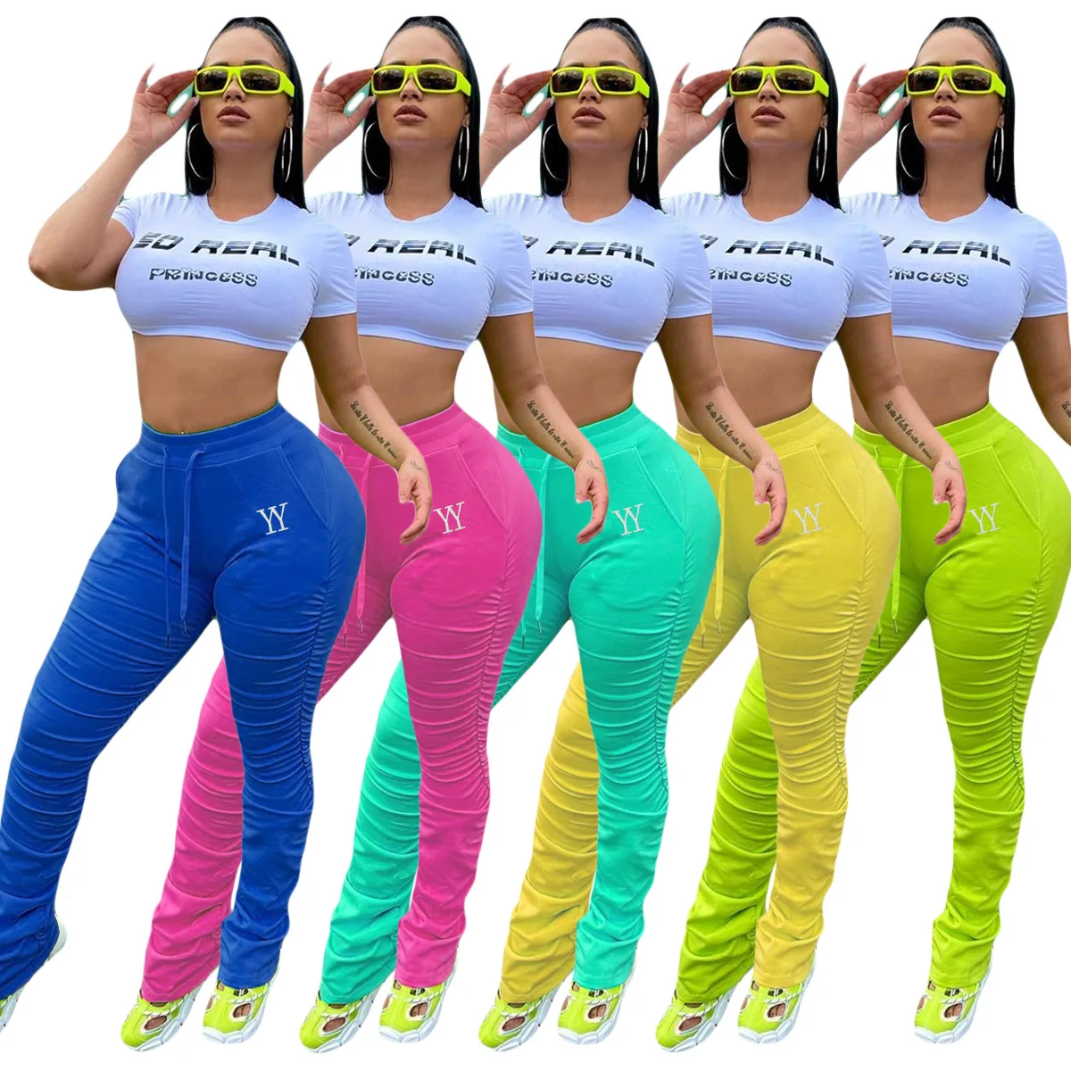 Candy Color Pant Trousers plus size stacked leggings For Women, Blue, rose,yellow, green
Candy Color Pant Trousers plus size stacked leggings For Women, Blue, rose,yellow, green