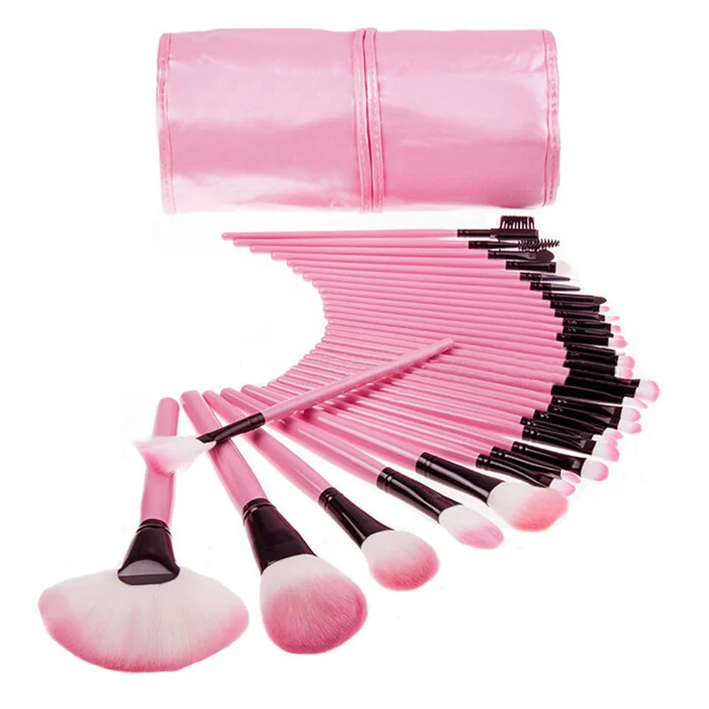 2021 32 PCS private label customized color High quality Best Luxury Black pink Professional custom makeup brush set with bag
2021 32 PCS private label customized color High quality Best Luxury Black pink Professional custom makeup brush set with bag