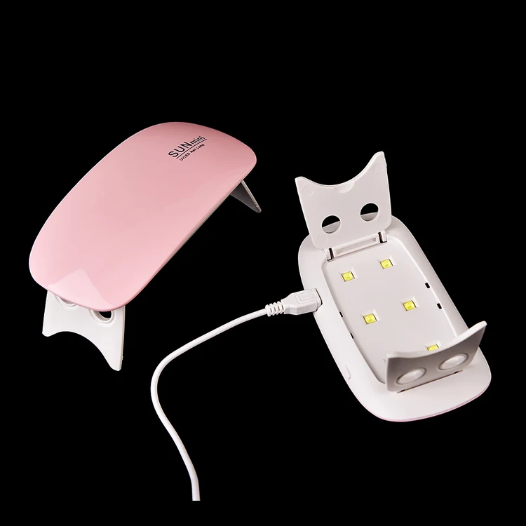 USB charging 45s/60s time setting sunshine foldable 6w mini uv gel nail dryer machine uv led lamp nail dryer
USB charging 45s/60s time setting sunshine foldable 6w mini uv gel nail dryer machine uv led lamp nail dryer