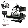 5 in 1 Combo Heat Press Machine,5 in 1 T shirt Heat Press Machine,Combo Heat Press Printing Machine