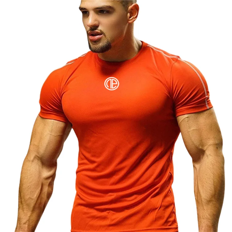 2021 Summer Men Quick Dry Oversized Fitness T-Shirt Tight Round Neck Stretch Training Sweat-Absorbent Men Sport T-Shirts, Colors
2021 Summer Men Quick Dry Oversized Fitness T-Shirt Tight Round Neck Stretch Training Sweat-Absorbent Men Sport T-Shirts, Colors