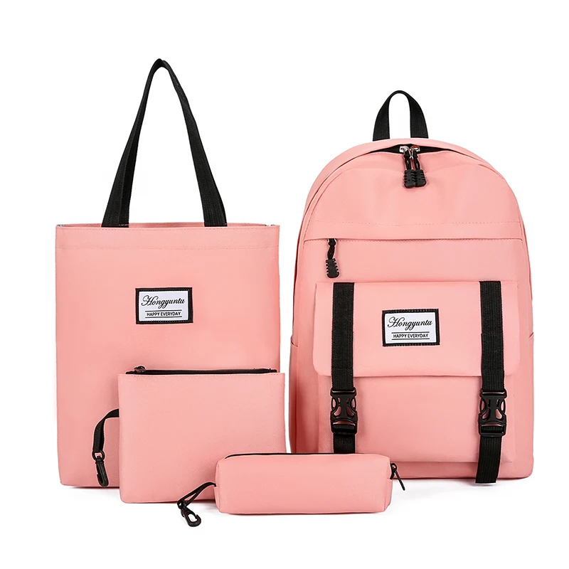 Japan Style Factory Wholesale Design Light Weight Nylon Polyester Fabric Custom Logo Laptop Backpack 4 PCS set Bagpack Bag, Pink, green, black, red, grey or custom
Japan Style Factory Wholesale Design Light Weight Nylon Polyester Fabric Custom Logo Laptop Backpack 4 PCS set Bagpack Bag, Pink, green, black, red, grey or custom