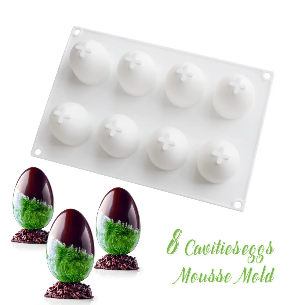 2021 Easter Egg Chocolate Mold Easter Candy Cookie Mould Silicone Baking Mold for Party Jelly, Ice Cube
2021 Easter Egg Chocolate Mold Easter Candy Cookie Mould Silicone Baking Mold for Party Jelly, Ice Cube