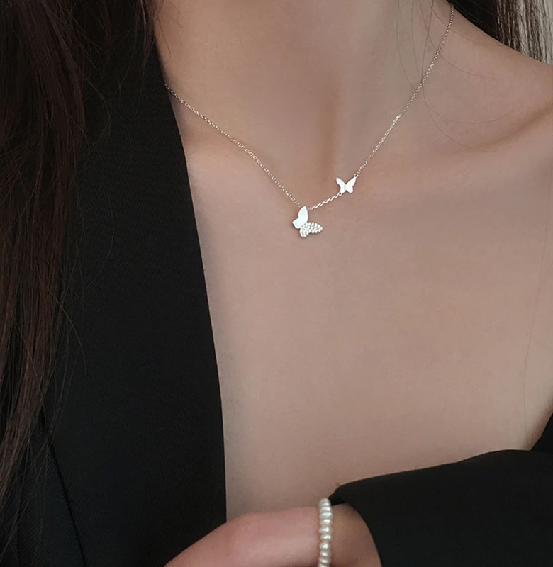 Butterfly Necklace female ins simple clavicle chain student Sen Department small fresh net red temperament jewelry
Butterfly Necklace female ins simple clavicle chain student Sen Department small fresh net red temperament jewelry