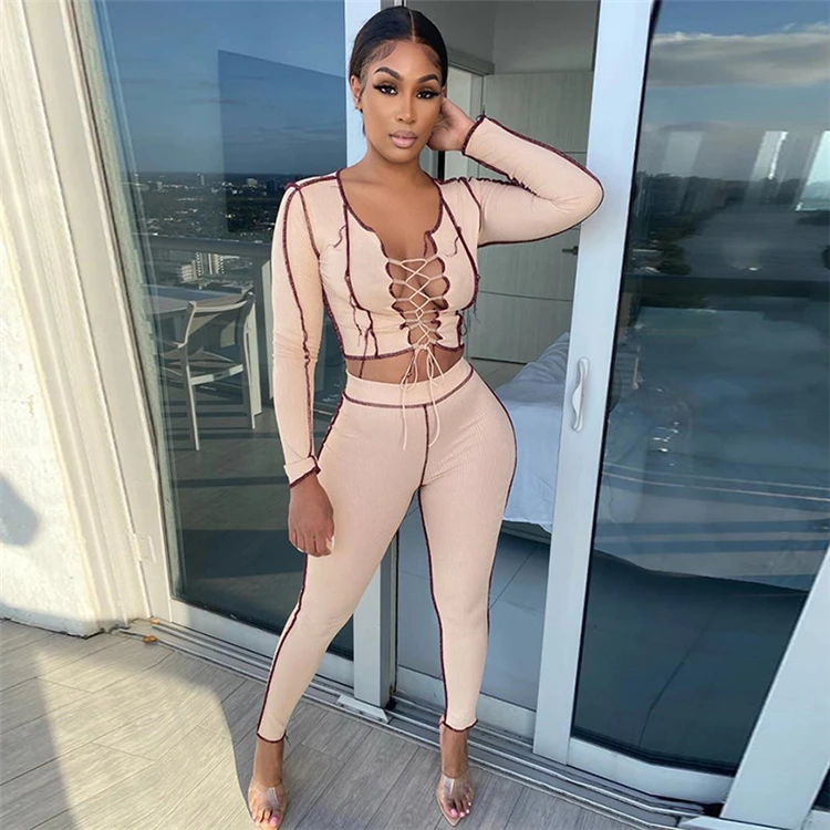 Bandana 2 Piece Set Sexy Long Sleeve Two Pieces 2Piece Women Pants Outfit Womens Spring Clothing 2021, As pictures or customized color
Bandana 2 Piece Set Sexy Long Sleeve Two Pieces 2Piece Women Pants Outfit Womens Spring Clothing 2021, As pictures or customized color