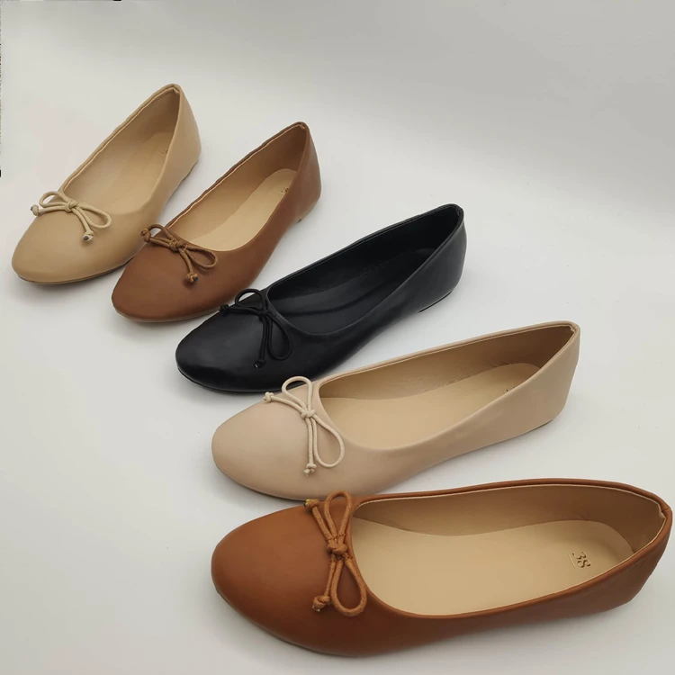 2021 wholesale fashion low heel casual women's flat shoes artificial leather PU round ballet shoes bow in stock, Leather colour
2021 wholesale fashion low heel casual women's flat shoes artificial leather PU round ballet shoes bow in stock, Leather colour