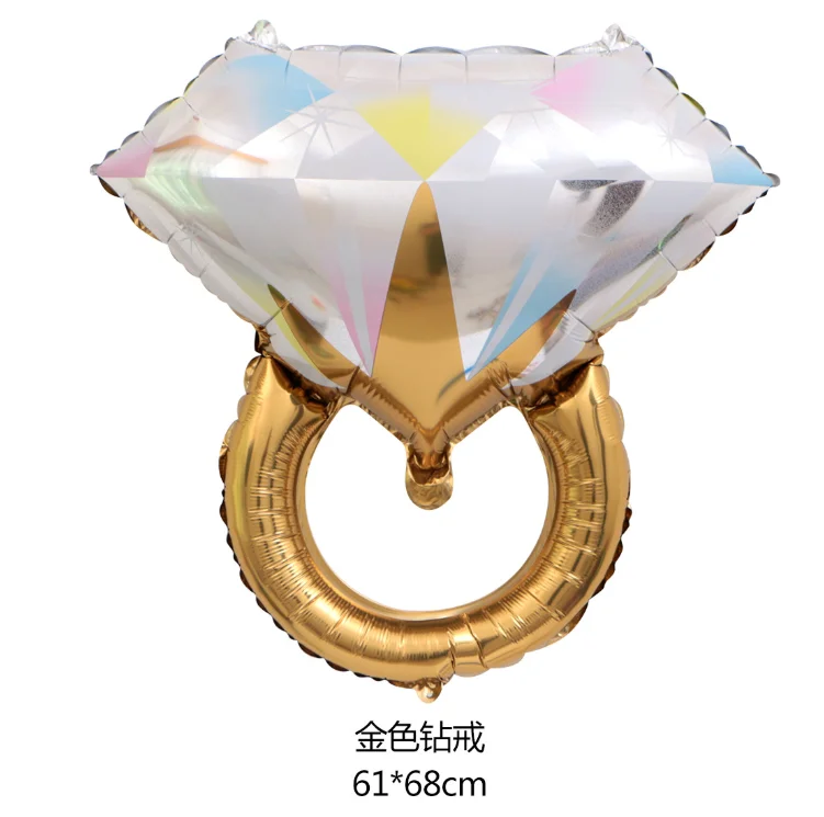 Free Shipping Diamond Ring Foil Balloons Inflatable Wedding Party Decoration Helium Balloon Valentines Day Supplies, Colorful
Free Shipping Diamond Ring Foil Balloons Inflatable Wedding Party Decoration Helium Balloon Valentines Day Supplies, Colorful