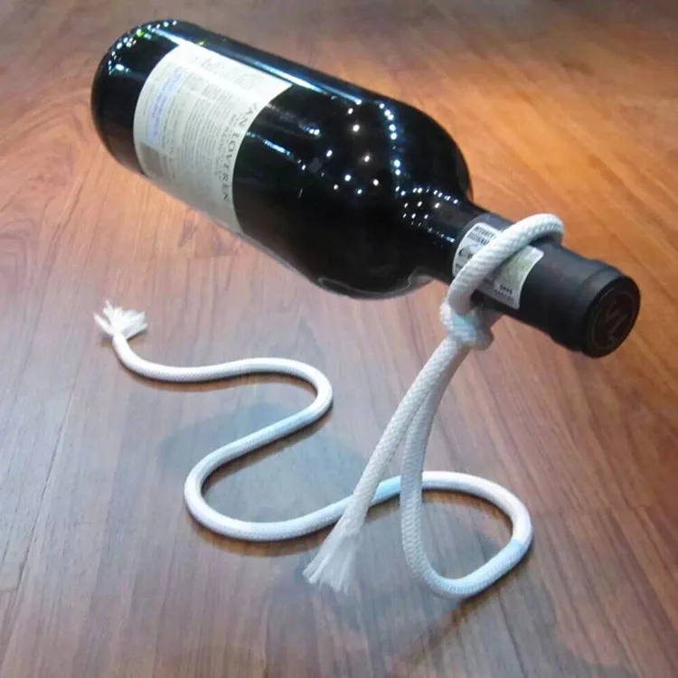 Bar and Club Party Magic Metal Suspension Red Wine Glass Bottle Holder, White/silver/vintage brown
Bar and Club Party Magic Metal Suspension Red Wine Glass Bottle Holder, White/silver/vintage brown