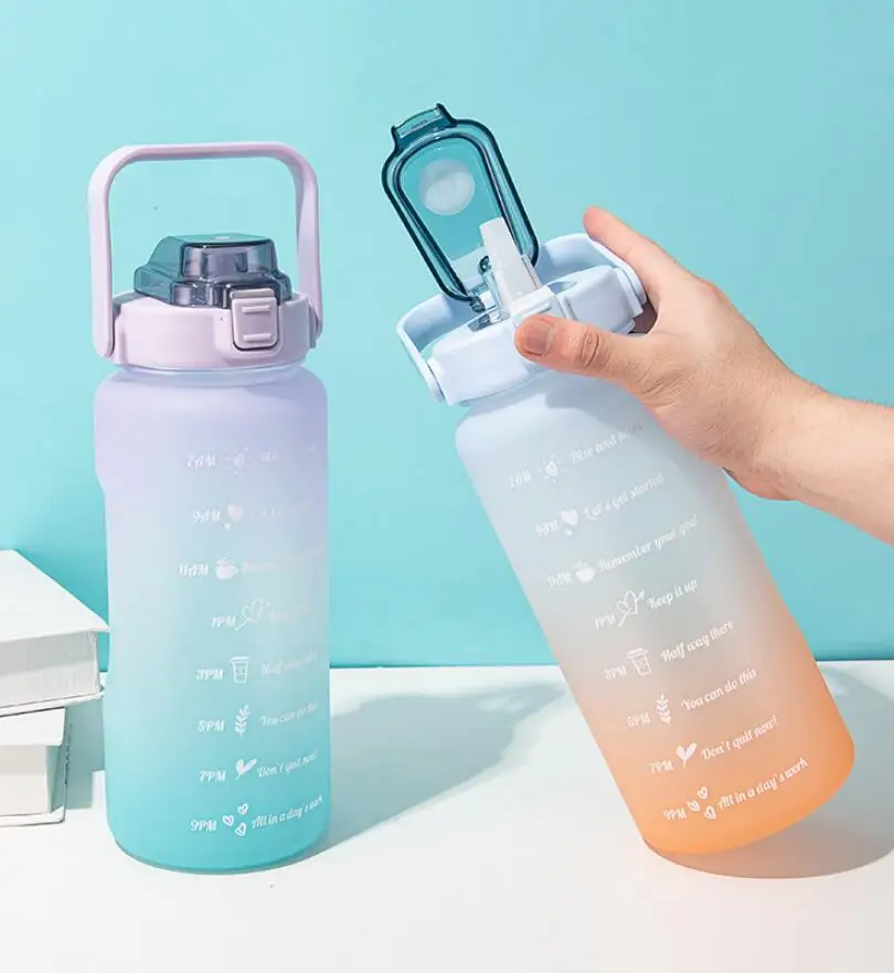 Custom Logo Gradients Colors outdoor plastic Water Bottle, BPA Free Sports Gym, 4 colors stock
Custom Logo Gradients Colors outdoor plastic Water Bottle, BPA Free Sports Gym, 4 colors stock