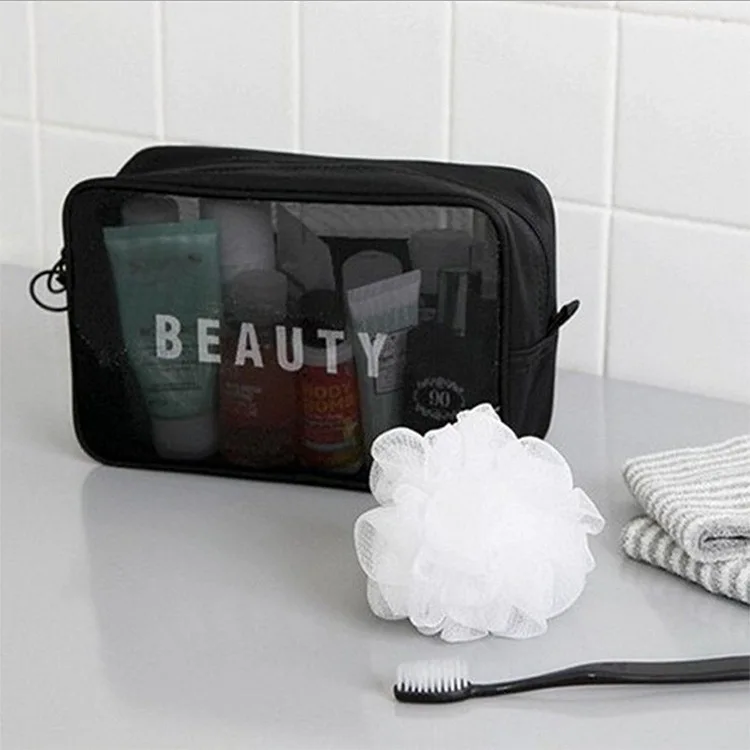 Wholesale Fashion Portable Nylon Mesh Cosmetic Bag Multifunctional Toiletry Bag Travel Wash Bag, Customized color
Wholesale Fashion Portable Nylon Mesh Cosmetic Bag Multifunctional Toiletry Bag Travel Wash Bag, Customized color