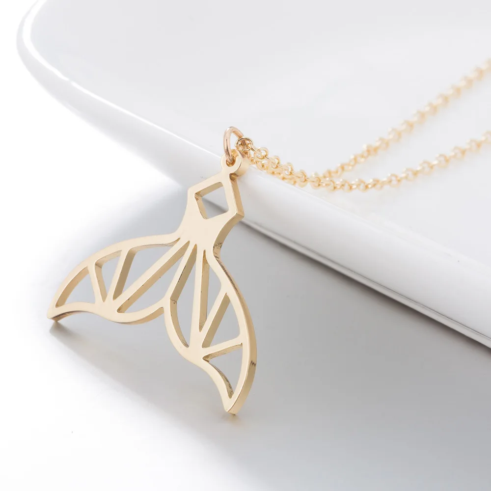 HongTong Korean Version Of Mermaid Tail Stainless Steel Necklace Ladies Romantic Mermaid Pendant Necklace, Gold,steel,rose gold
HongTong Korean Version Of Mermaid Tail Stainless Steel Necklace Ladies Romantic Mermaid Pendant Necklace, Gold,steel,rose gold