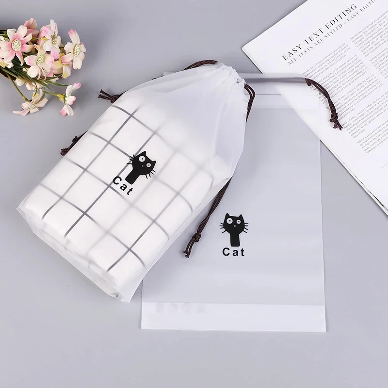 Custom Frosted Drawstring Bag Drawstring Bags Waterproof Frosted Clothing Storage Bag For Home Traveling And Drawstring Seal, White
Custom Frosted Drawstring Bag Drawstring Bags Waterproof Frosted Clothing Storage Bag For Home Traveling And Drawstring Seal, White