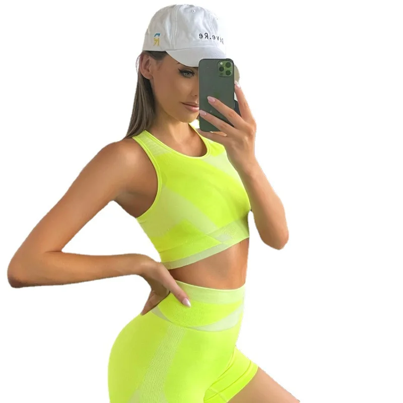 BBFLW073 New sports yoga set vest shorts run fitness breathable quick dry, 4 colors
BBFLW073 New sports yoga set vest shorts run fitness breathable quick dry, 4 colors
