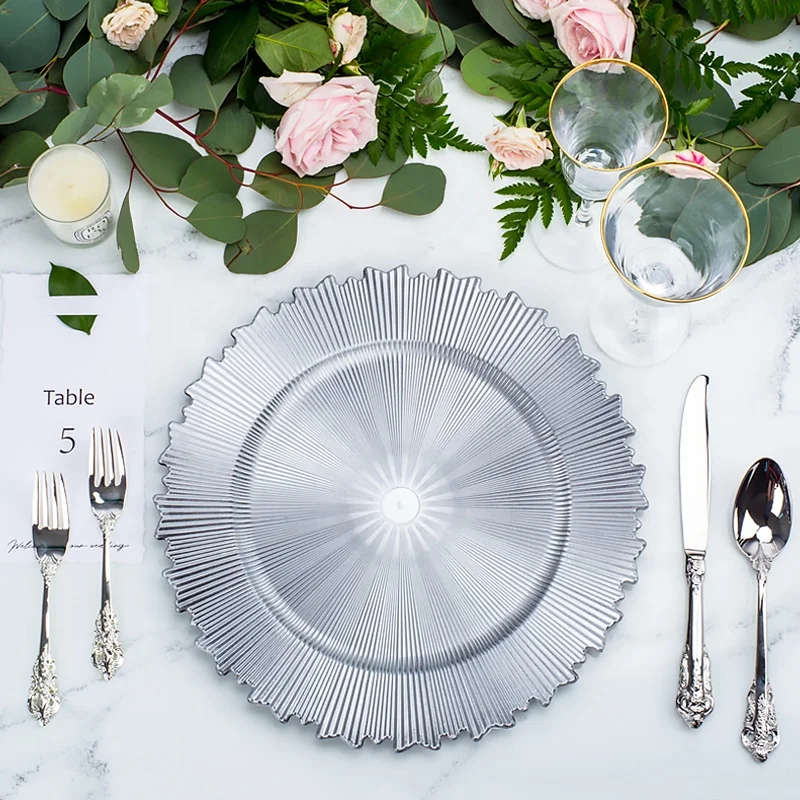 plastic pink silver gold beaded wedding charger plates glass round decorative 13 inch blue black chargers for dinner plates, Gold/rose gold/silver
plastic pink silver gold beaded wedding charger plates glass round decorative 13 inch blue black chargers for dinner plates, Gold/rose gold/silver