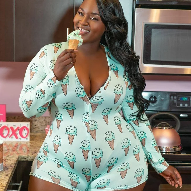 Wholesale sleepwear sexy bodycon plus size onsies pajama womens adult one piece onesie for women, Picture shows
Wholesale sleepwear sexy bodycon plus size onsies pajama womens adult one piece onesie for women, Picture shows