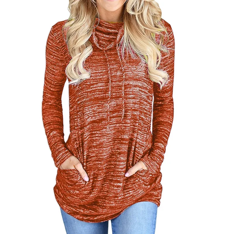 Wholesale Crew Neck Long Sleeve Hoodies and Pullover Women Sweatshirt with Pocket
Wholesale Crew Neck Long Sleeve Hoodies and Pullover Women Sweatshirt with Pocket