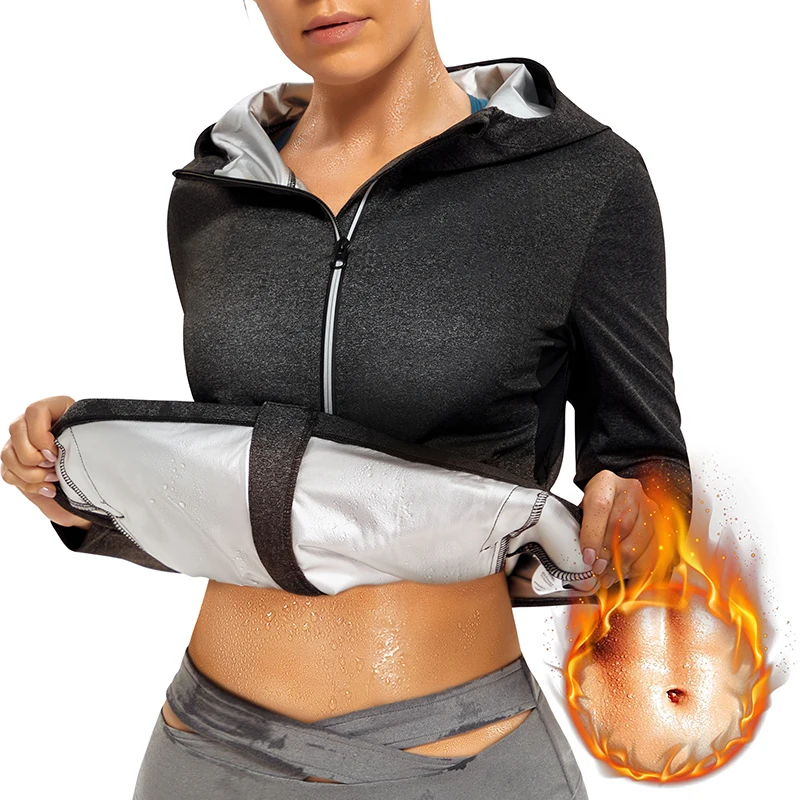 Women Sauna Shaper Workout Speed Up Sweating Long Sleeves Weight Loss Sauna Sweat Jacket Sauna Suit
Women Sauna Shaper Workout Speed Up Sweating Long Sleeves Weight Loss Sauna Sweat Jacket Sauna Suit
