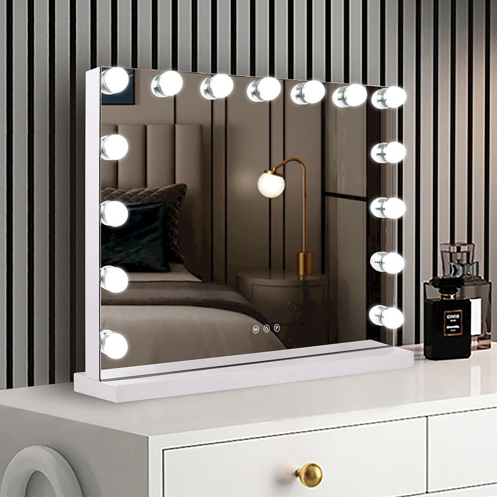 Factoroy direct hot sale smart bath vanity LED hollywood makeup mirror with lights
Factoroy direct hot sale smart bath vanity LED hollywood makeup mirror with lights