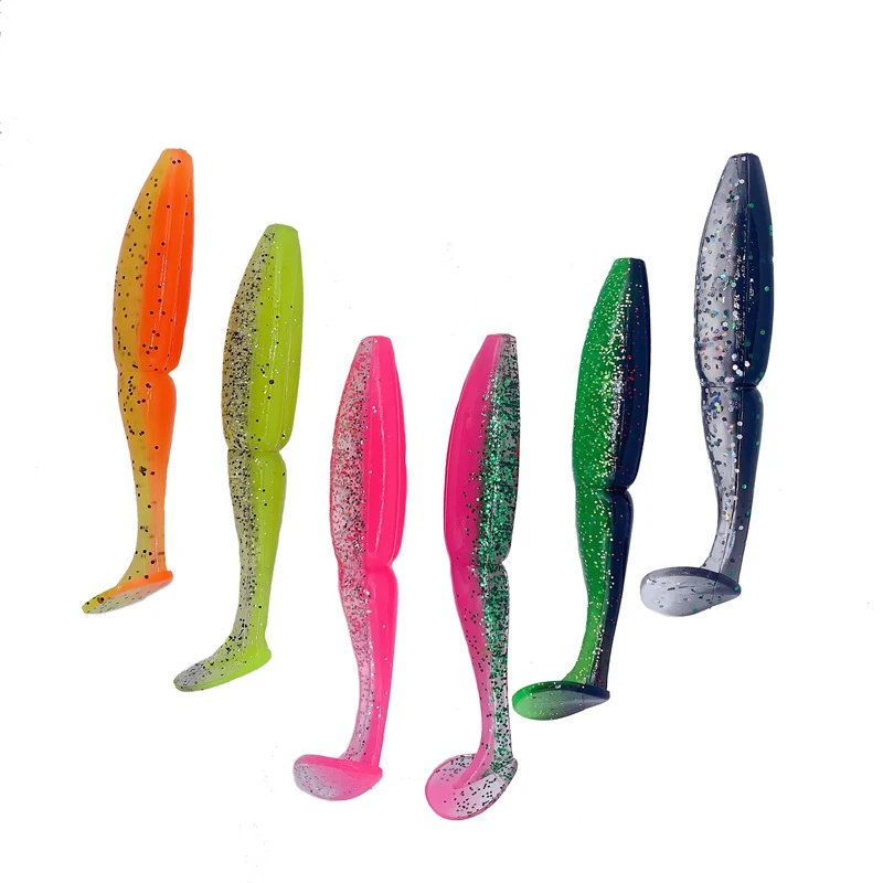Fishing Lure 12.3g/115mm Double-color T-tail Soft Lures 8 Colors Artificial Bait Simulation Bait Soft Bait
Fishing Lure 12.3g/115mm Double-color T-tail Soft Lures 8 Colors Artificial Bait Simulation Bait Soft Bait
