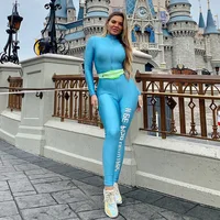 Ready to ship one piece bodycon long sleeve gym fitness sports biker romper jumpsuit
Ready to ship one piece bodycon long sleeve gym fitness sports biker romper jumpsuit