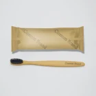Toothbrush Bamboo Hot Sale Customized Eco Friendly Biodegradable Disposable Bamboo Charcoal Toothbrush