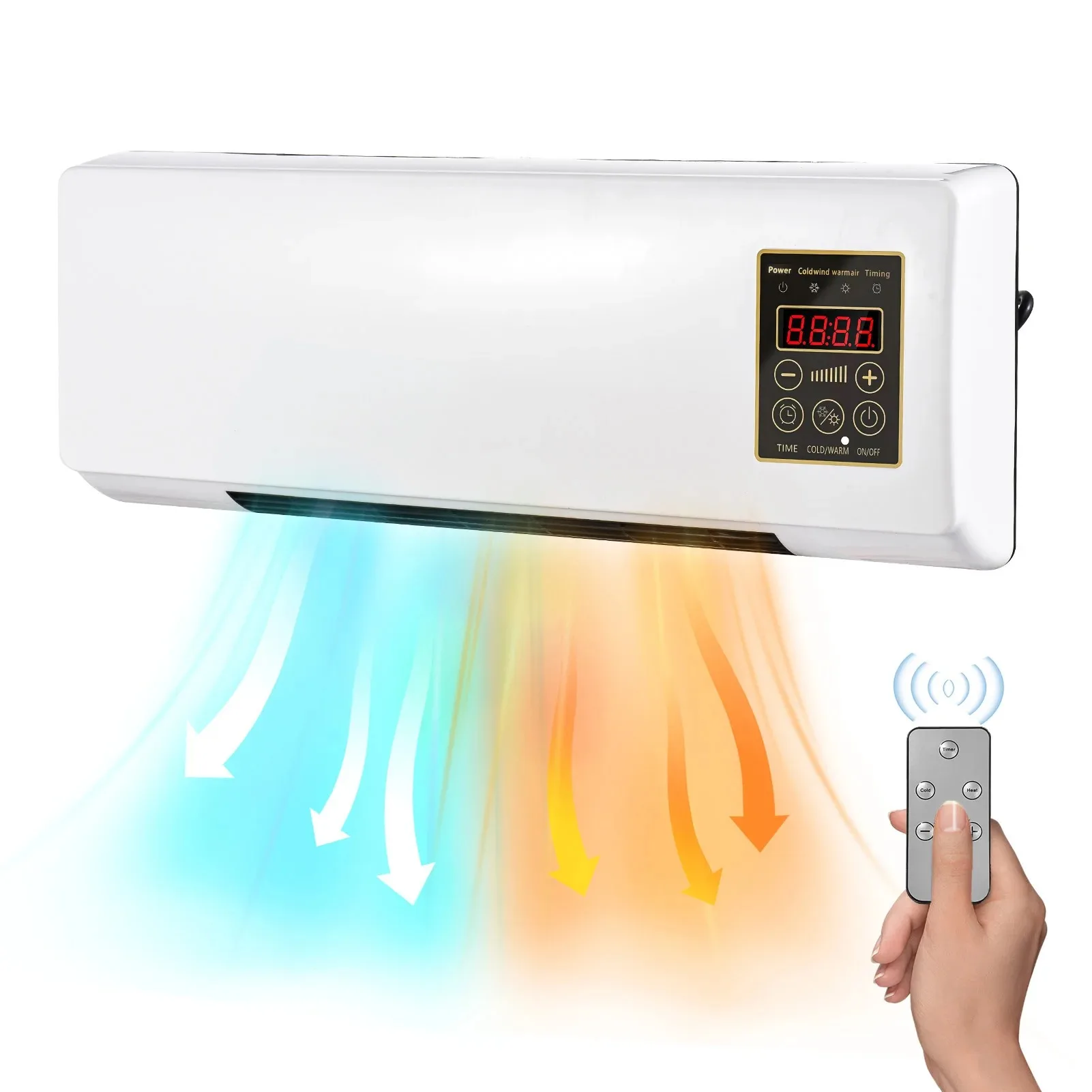 2024 Wall Mounted Mini Air Cooler Heating and Cooling Fan Remote Control 2 in 1 Home Electric Small Air Conditioner Heater
2024 Wall Mounted Mini Air Cooler Heating and Cooling Fan Remote Control 2 in 1 Home Electric Small Air Conditioner Heater