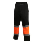 black pants plus size hiviz Traffic Control Safety Pant