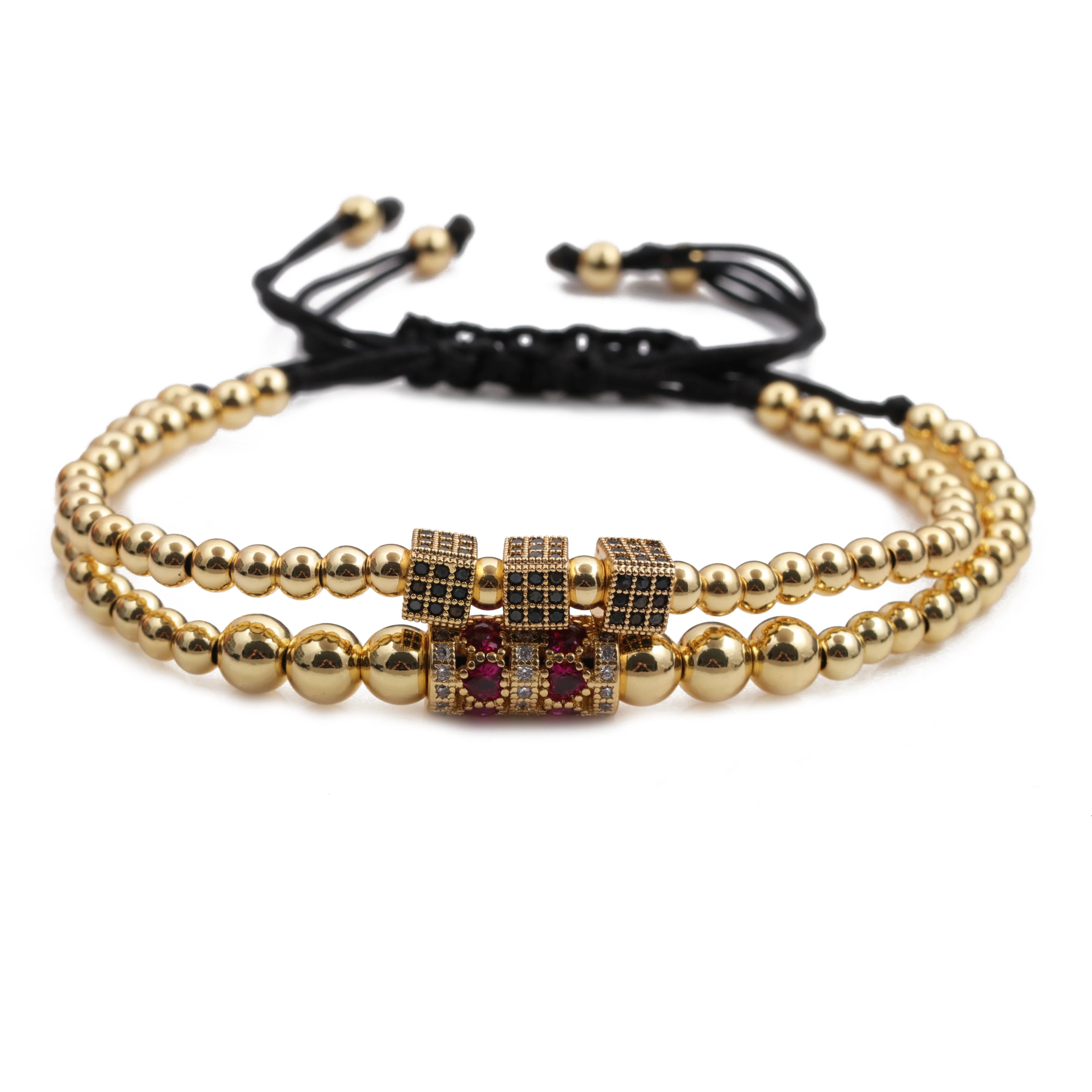 Handmade luxury bracelet 2pcs/set copper beads cz charms beaded heart bracelet jewelry women, Picture
Handmade luxury bracelet 2pcs/set copper beads cz charms beaded heart bracelet jewelry women, Picture