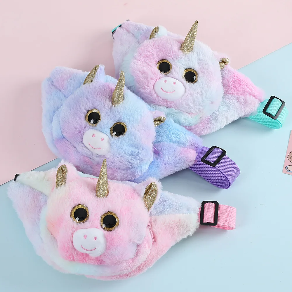 2020 Winter Kids Gift Cartoon Unicorn Cute Furry Warm Bum Bag Little Girl Fanny Pack Waist Bags Purse For Children, As pictures
2020 Winter Kids Gift Cartoon Unicorn Cute Furry Warm Bum Bag Little Girl Fanny Pack Waist Bags Purse For Children, As pictures