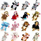 Hand Puppet Animal Bird OEM Soft Owl Puppets Early Education Enlightenment Doll Plush