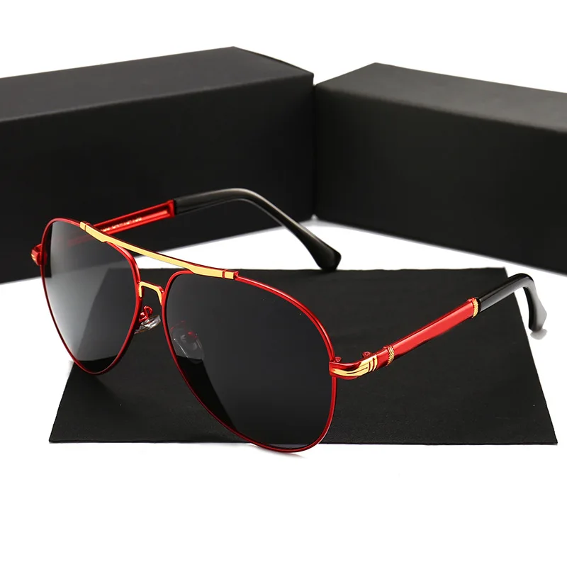 high quality man shades sun glasses classic Brand design Male polarized aviation pilot sunglasses
high quality man shades sun glasses classic Brand design Male polarized aviation pilot sunglasses