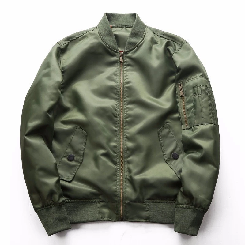 Wholesale New Design Hot Sale High Quality Winter Custom Outwear Casual Army Green Fall Zip Up Windbreaker Mens Bomber Jacket, 2 colors
Wholesale New Design Hot Sale High Quality Winter Custom Outwear Casual Army Green Fall Zip Up Windbreaker Mens Bomber Jacket, 2 colors
