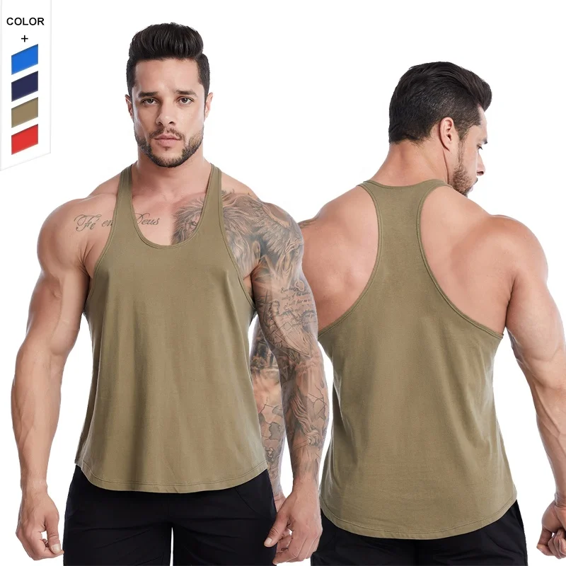 Wholesale Custom Design Quick-Drying Sports Tank Top Loose Racer Back Outdoor Training Running Tank Top For Men
Wholesale Custom Design Quick-Drying Sports Tank Top Loose Racer Back Outdoor Training Running Tank Top For Men