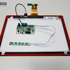 USB PCAP 15.6 inch 1920x1080 lcd display + touch screen hmi open frame