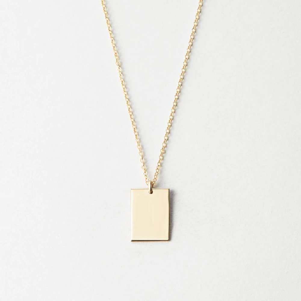 24k 18k Gold Pendant Jewelry Chunky Stainless Steel Fashion Necklaces Jewelry Bulk Rectangle Pendant Charm Gold Pendant Necklace
24k 18k Gold Pendant Jewelry Chunky Stainless Steel Fashion Necklaces Jewelry Bulk Rectangle Pendant Charm Gold Pendant Necklace