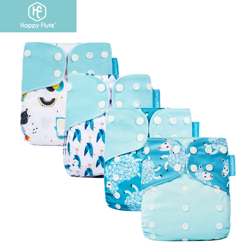 Happyflute 4 pcs pack reusable waterproof PUL baby cloth diaper fit all pocket baby nappies
Happyflute 4 pcs pack reusable waterproof PUL baby cloth diaper fit all pocket baby nappies