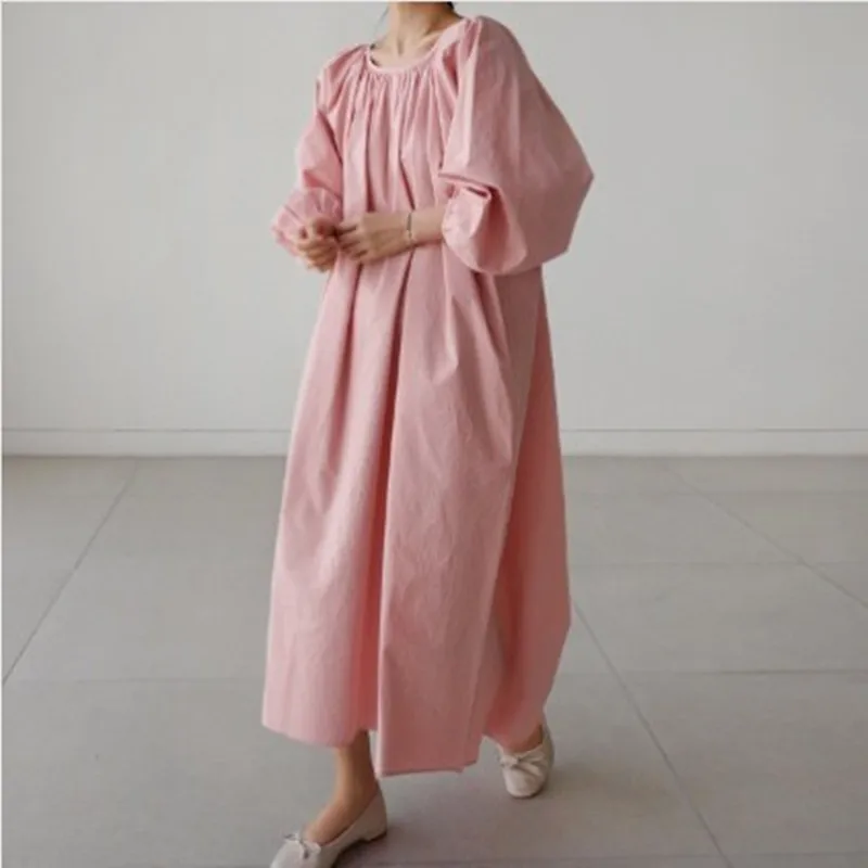Wholesale 2020 Spring and Summer Korean Casual Loose Bow Tie Dress Elegant Literary Lantern Sleeve Dress
Wholesale 2020 Spring and Summer Korean Casual Loose Bow Tie Dress Elegant Literary Lantern Sleeve Dress
