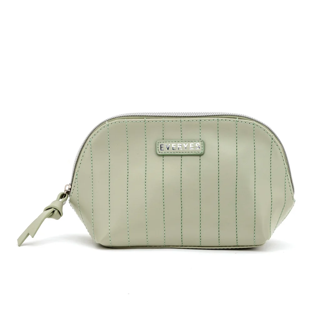 Waterproof Small Cosmetic Bag Light Green Make Up Bag Cosmetic Synthetic Leather Cosmetic Bags
Waterproof Small Cosmetic Bag Light Green Make Up Bag Cosmetic Synthetic Leather Cosmetic Bags