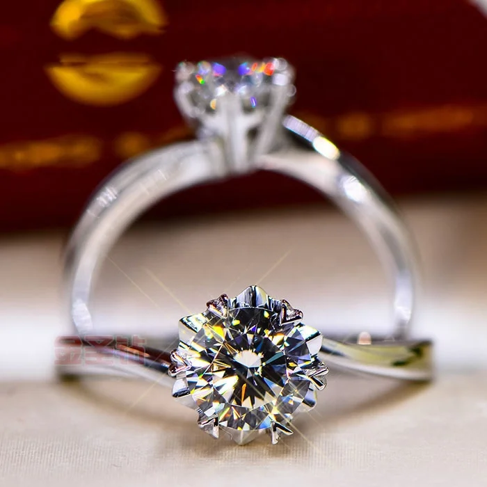 Luxury Round White Zircon Snowflake Rings For Women Wedding Jewelry Fashion Engagement Promise Ring Female Christmas Gifts, Picture shows
Luxury Round White Zircon Snowflake Rings For Women Wedding Jewelry Fashion Engagement Promise Ring Female Christmas Gifts, Picture shows