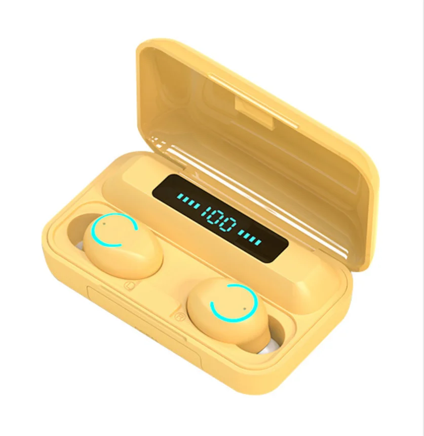 Amazon Top Selling F9-9 TWS Powerbank Wireless Led Display Mini Bluetooth Earphone Stereo Earphone
Amazon Top Selling F9-9 TWS Powerbank Wireless Led Display Mini Bluetooth Earphone Stereo Earphone