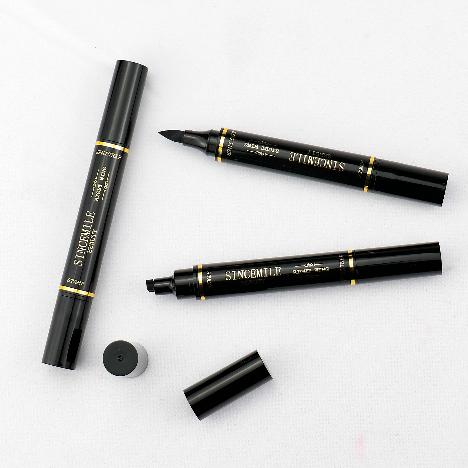 High Quality Double Ended Eyeliner Pencil Long-lasting Custom Logo Liquid Eyeliner Stamp
High Quality Double Ended Eyeliner Pencil Long-lasting Custom Logo Liquid Eyeliner Stamp