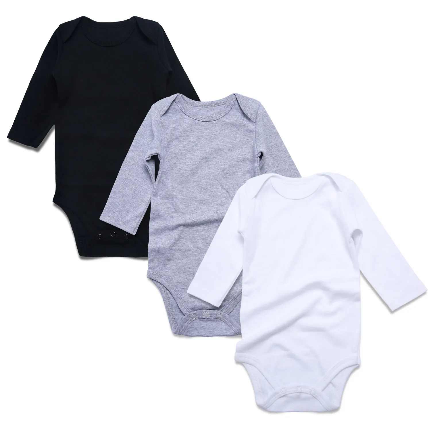 High quality baby cotton clothes set long sleeve baby newborn set knit 3 piece baby clothing sets, Black/white/grey
High quality baby cotton clothes set long sleeve baby newborn set knit 3 piece baby clothing sets, Black/white/grey