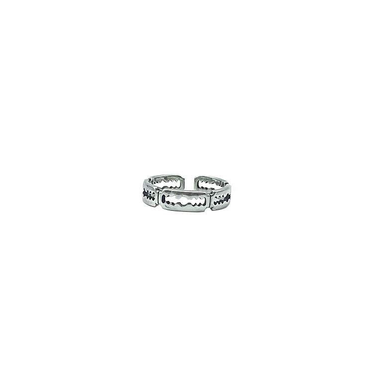 Retro Serrated Opening Adjustable Ring S925 Sterling Silver Vintage Jewelry Hip Hop Punk Style for Unisex Gift Silver Ring Men
Retro Serrated Opening Adjustable Ring S925 Sterling Silver Vintage Jewelry Hip Hop Punk Style for Unisex Gift Silver Ring Men