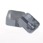 New arrival free samples square wax tin container metal pomade packaging for hockey stick