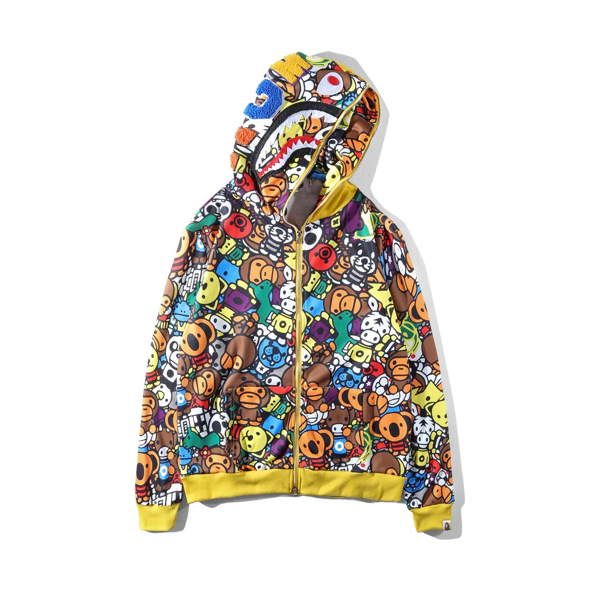 2021 Newest Colored Bape Jacket An Bathing Ape Hoodie for Adults, Customized colors
2021 Newest Colored Bape Jacket An Bathing Ape Hoodie for Adults, Customized colors