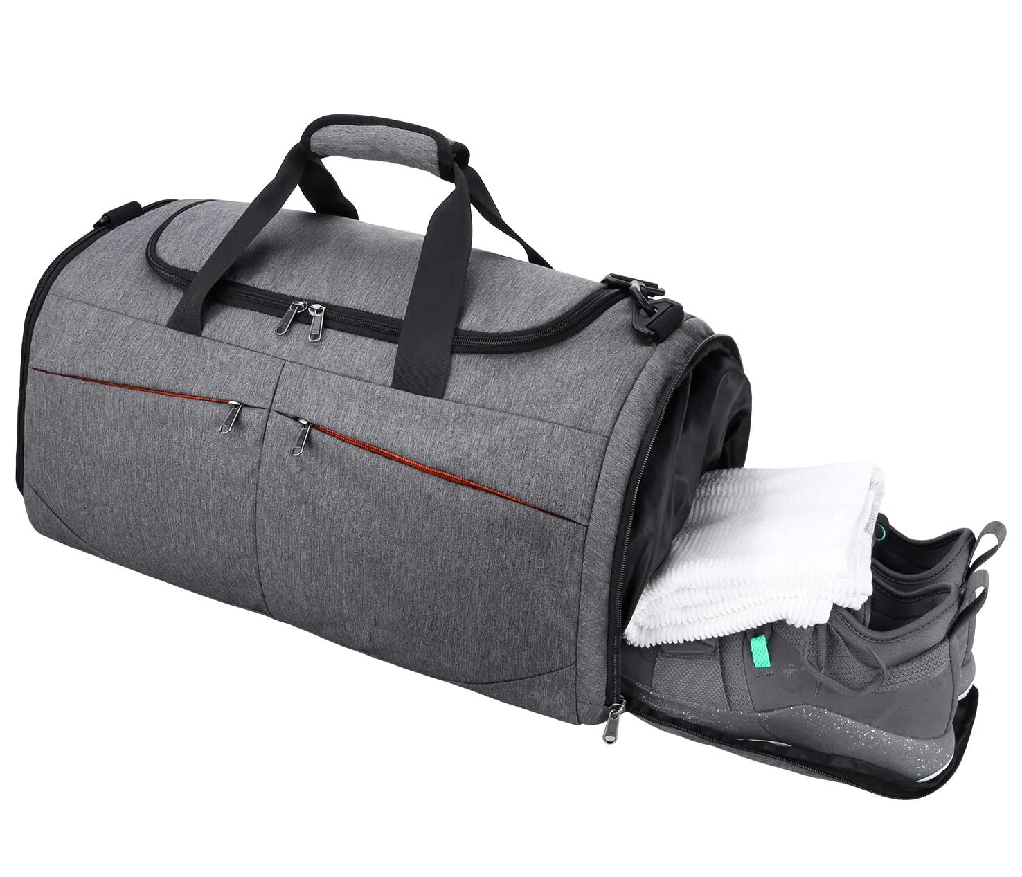 Sports Gym Bag,45L Lightweight Men women Wet Pocket Travel Duffel bag with Shoes Compartment, Customized color
Sports Gym Bag,45L Lightweight Men women Wet Pocket Travel Duffel bag with Shoes Compartment, Customized color