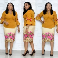 African Dresses For Women Elegent Fashion Style African Lady Dress Plus Size Knee-length Midi Dress L-3XL Africa Clothing
African Dresses For Women Elegent Fashion Style African Lady Dress Plus Size Knee-length Midi Dress L-3XL Africa Clothing
