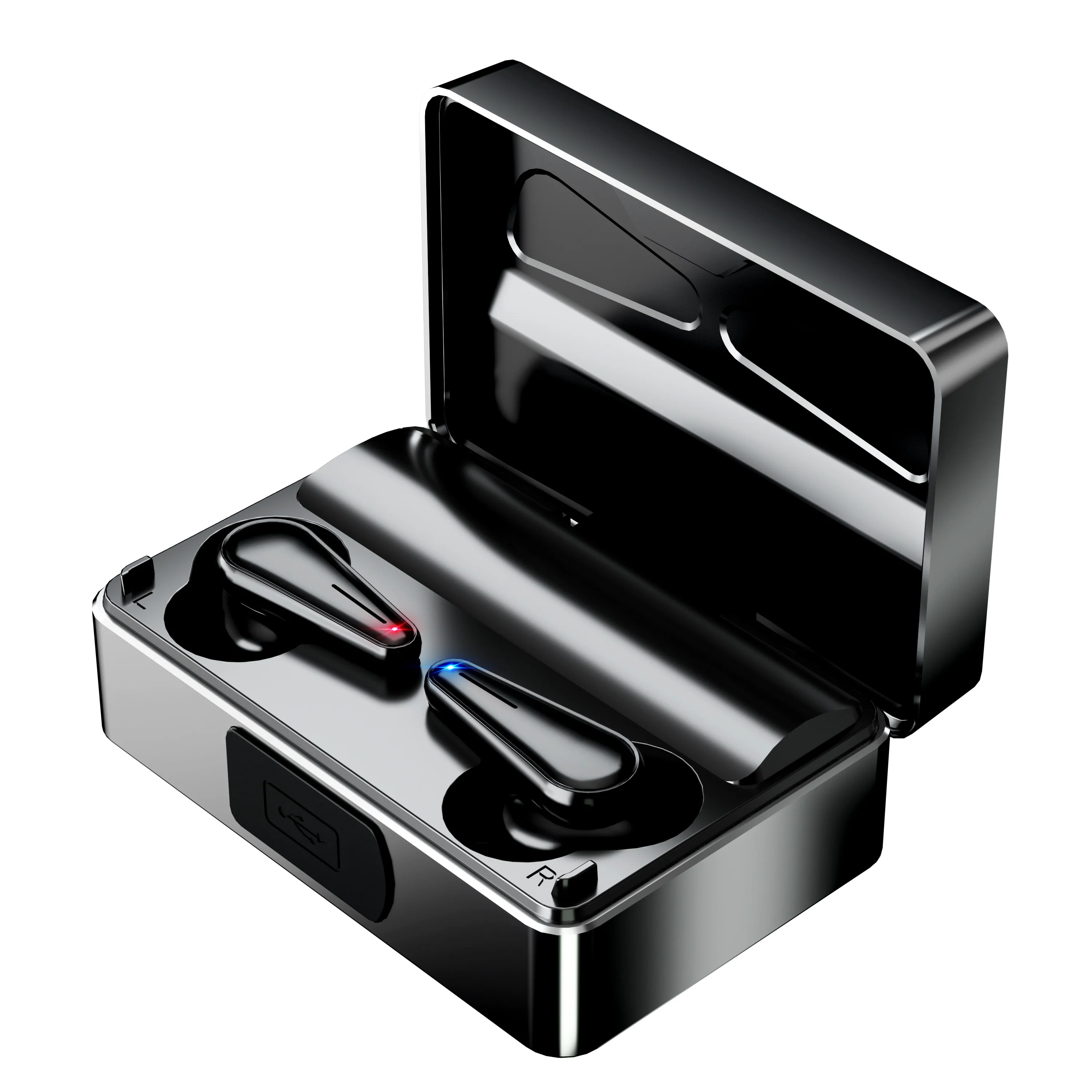 F19 Tws BT5.2 True Wireless Headphones Headset Earbuds Digital Electric Waterproof Wireless Earphone With Power Bank Function
F19 Tws BT5.2 True Wireless Headphones Headset Earbuds Digital Electric Waterproof Wireless Earphone With Power Bank Function