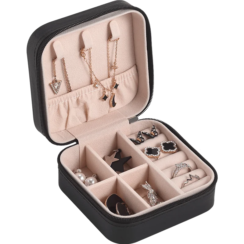 Fashion pu leather small travel jewelry box necklace earring packaging jewelry box black antique jewelry box for women, Pink, green, black, pearl white
Fashion pu leather small travel jewelry box necklace earring packaging jewelry box black antique jewelry box for women, Pink, green, black, pearl white