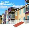 Rucca WPC Wood Plastic Composite Cladding Wall Decorative Cheapest Building Material Panel from Factory Sale 170*17mm